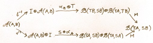 Naturality condition for enriched categories